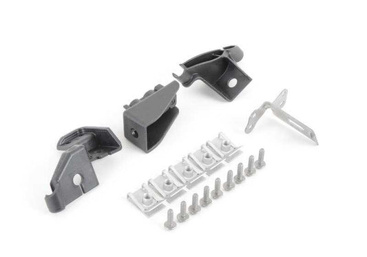 Kit de reparación soporte faro izquierdo OEM 63117343917 para BMW F07, F07N, F10, F10N, F11, F11N, F18N. Original BMW. Ideal para fijar el faro sin cambiar toda la pieza.