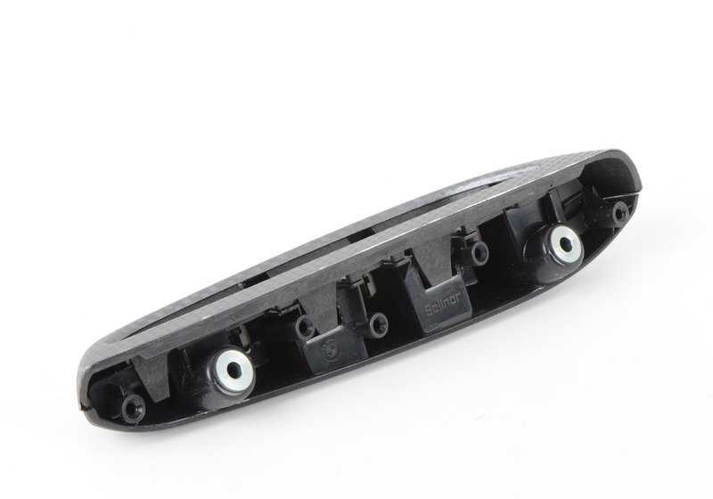 Reposabrazos de aluminio trasero derecho OEM 51437896100 para BMW E46. Original BMW.
