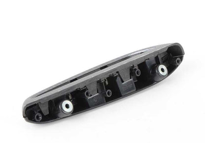 Reposabrazos de aluminio trasero derecho OEM 51437896100 para BMW E46. Original BMW.