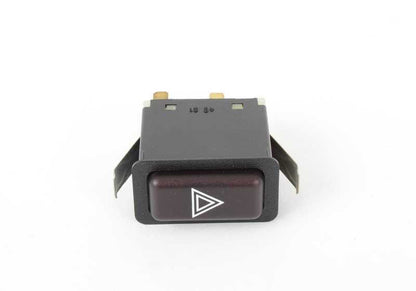 Interruptor de luces de emergencia OEM 61311366453 para BMW E24 (628CSi, 633CSi) y BMW E23 (733i). Original BMW.