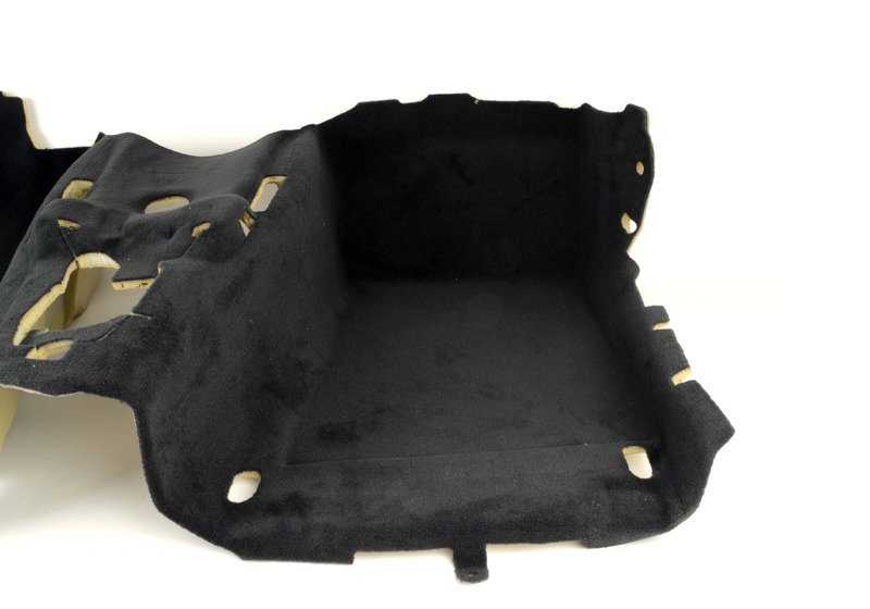Revestimiento del suelo delantero para BMW Serie 3 E46 (OEM 51478213974). Original BMW