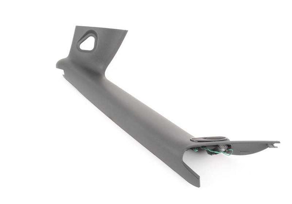 Moldura izquierda pilar A OEM 51437258323 para MINI R57 (Cooper, Cooper D) con sistema Harman Kardon. Original MINI.