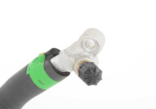 Tubo de succión del evaporador al compresor A/C OEM 64538391728 para BMW E36 318is (M42/M44) y 318ti (M42). Compatible con versiones manuales y automáticas. Original BMW.