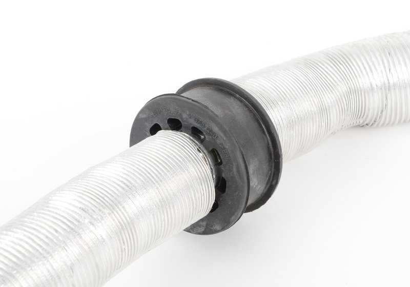 Tubo de succión del evaporador al compresor A/C OEM 64538391728 para BMW E36 318is (M42/M44) y 318ti (M42). Compatible con versiones manuales y automáticas. Original BMW.