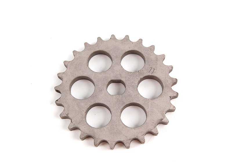 Piñón de cadena OEM 11411733962 para BMW E34, E39, E32, E38, E31, E53, E52. Original BMW.