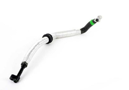 Tubo de succión del evaporador al compresor A/C OEM 64538391728 para BMW E36 318is (M42/M44) y 318ti (M42). Compatible con versiones manuales y automáticas. Original BMW.