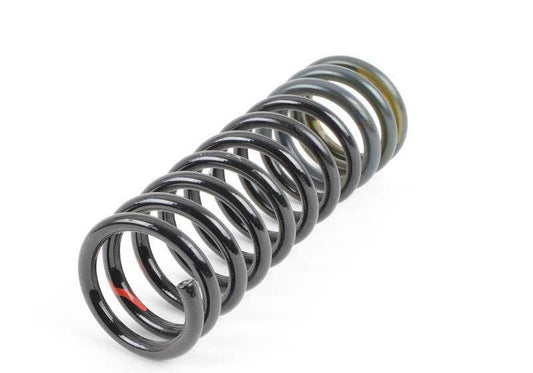 Muelle trasero OEM 33532226648 para BMW Serie 5 E34 (520i con motores M20 y M50, cambio manual y automático). Compatible con suspensión trasera nivelada o M Sport. Original BMW.