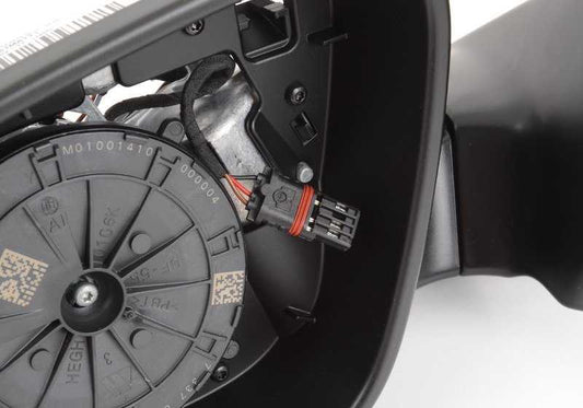 Retrovisor externo esquerdo sem vidro, aquecimento OEM 51167308495 para BMW F01, f02. BMW original.