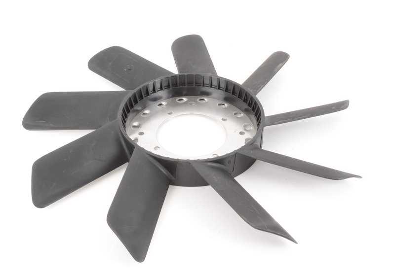 Ventilador de 9 pás para BMW Série 3 E21, E30 Série 5 E12, E28 Série 6 E24 Série 7 E23 (OEM 11521273086). BMW originais.