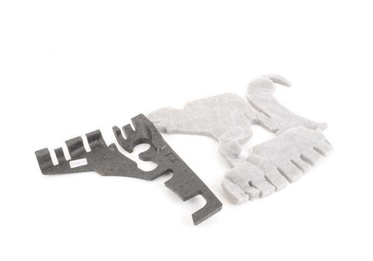 Insonorización puerta delantera izquierda OEM 51417072135 para MINI R50, R53, Cabrio R52. Original MINI.