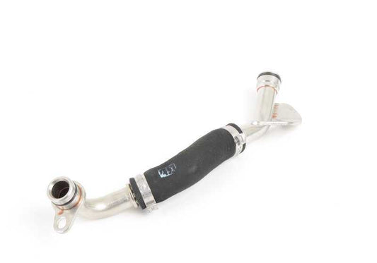 Tubería de retorno de aceite OEM 11427585403 para BMW E82, E88, F20, F21, F22, F23, F87, E90, E91, E92, E93, F30, F31, F34, F32, F33, F36, F07, F10, F11, F06, F12, F13, F01, F02, E84, F25, F26, E70, F15, E71, F16. Original BMW.