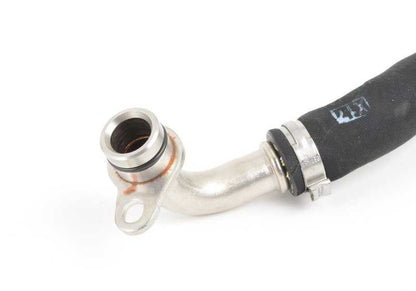 Tubería de retorno de aceite OEM 11427585403 para BMW E82, E88, F20, F21, F22, F23, F87, E90, E91, E92, E93, F30, F31, F34, F32, F33, F36, F07, F10, F11, F06, F12, F13, F01, F02, E84, F25, F26, E70, F15, E71, F16. Original BMW.