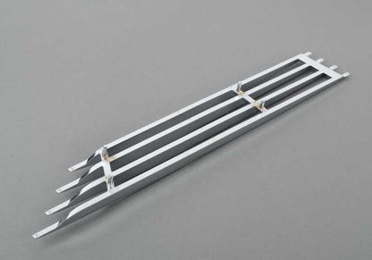 Rejilla decorativa izquierda cromada OEM 51131827283 para BMW E30. Original BMW.