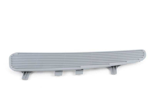 Rejilla de ventilación derecha para bandeja de maletero OEM 51468204322 para BMW E39 520d, 520i {todos los modelos compatibles}. Color gris. Original BMW.