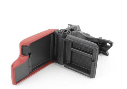 Potenza in pelle rossa IMOLA OEM 51167902745 per BMW E46 M3 (BL91, BL93, BR91, BR93) dal 2000 al 2006. BMW originale.