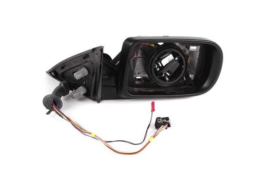Espejo retrovisor derecho calefactable con cristal OEM 51168203754 para BMW E39 (Serie 5). Compatible con vehículos con equipamiento S430A. Recambio original BMW.