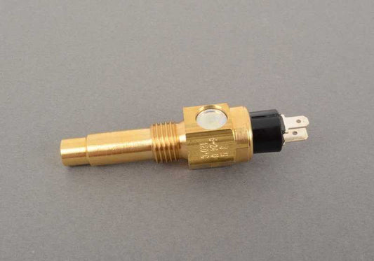 Sensor de temperatura con aviso OEM 62161360870 para BMW E28 535i, M5 / E24 635CSi / E23 735i. Original BMW.