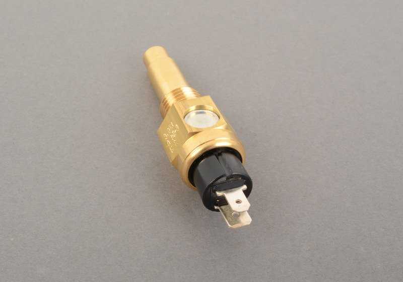 Sensor de temperatura con aviso OEM 62161360870 para BMW E28 535i, M5 / E24 635CSi / E23 735i. Original BMW.