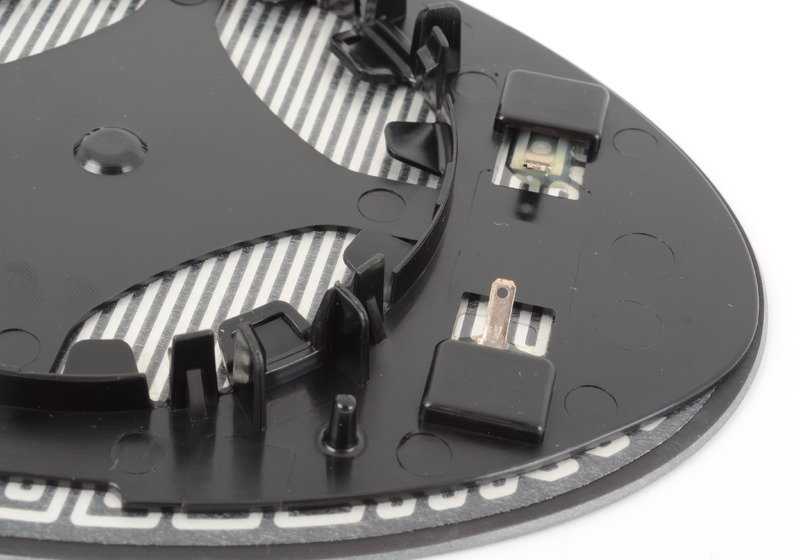 Cristal espejo retrovisor izquierdo calefactable OEM 51169803193 para MINI R60, R61. Recambio original MINI. Ideal si necesitas reemplazar el espejo lateral por uno con calefacción.