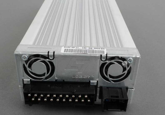 Amplificador sistema de sonido HiFi OEM 65129181743 para BMW E81, E82, E87, E87N, E88, E90, E90N, E91, E91N, E92, E92N, E93, E93N, E60, E60N, E61, E61N, E63, E63N, E64, E64N. Original BMW.