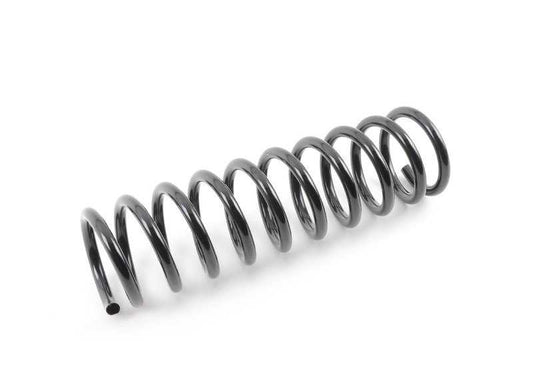 Muelle de suspensión trasera OEM 33531133340 para BMW E34 525i y 530i. Compatible con modelos con cambio manual y automático. Original BMW.