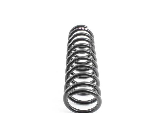 Muelle de suspensión trasera OEM 33531133340 para BMW E34 525i y 530i. Compatible con modelos con cambio manual y automático. Original BMW.