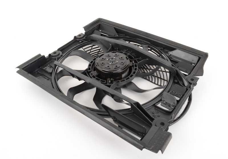 Ventilador adicional OEM 64548380774 para BMW Serie 7 E38 {725tds, 728i} con motor M51 o M52. Compatible con versiones automáticas y manuales. Original BMW.