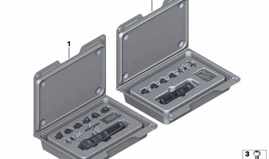 Kit reparación unidad control consola central OEM 61319267894 para BMW F10 (520d, 520i, 523i, 525d) con motores N47, N20, N52T y N53. Original BMW.