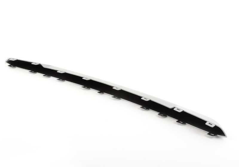 Moldura decorativa central OEM 51117303759 para BMW X1 E84 (LCI desde 07/2012). Pieza original BMW.