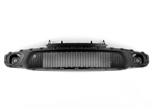 Rejilla de parachoques delantero negra OEM 51117182623 para MINI R53 Cooper S JCW GP RE91, RE92. Original MINI.