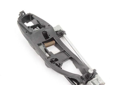 Portador de empuñadura exterior puerta delantera derecha OEM 51217048282 para BMW E46 316Ci, 316ti, 318ti... y más. Original BMW.
