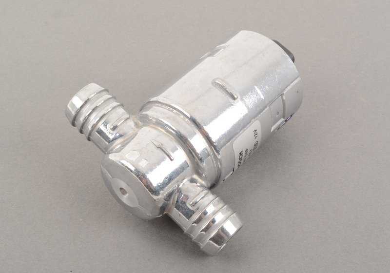 Válvula reguladora de ralentí en forma de T para BMW Serie 3 E30, E36, Serie 5 E34 (OEM 13411433627). Original BMW
