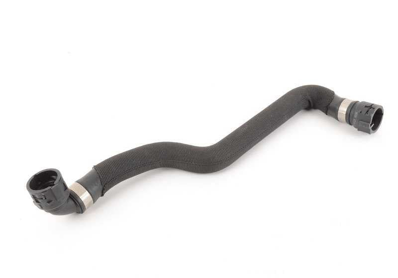 OEM water hose 11537834117 for BMW E60, E61, E63, E64 (M5 and M6 models with S85 motor). Original BMW spare.