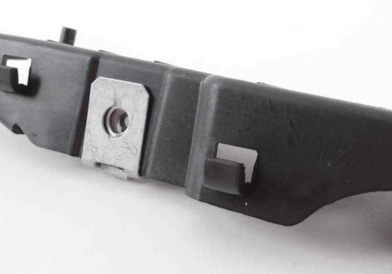 Soporte cubrecárter izquierdo OEM 51758056191 para BMW F87, F80, F82, F83. Original BMW.
