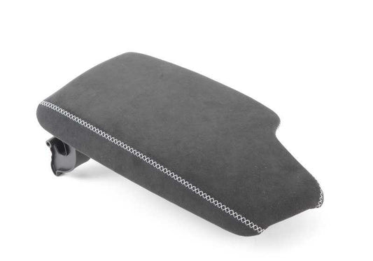 Reposabrazos central M Performance Alcántara OEM 51162405917 para BMW F30, F31, F32, F33, F34, F36. Accesorio original BMW perfecto para interior deportivo con máxima comodidad y estilo.