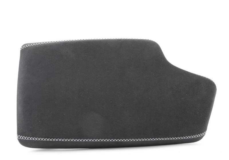 Reposabrazos central M Performance Alcántara OEM 51162405917 para BMW F30, F31, F32, F33, F34, F36. Accesorio original BMW perfecto para interior deportivo con máxima comodidad y estilo.