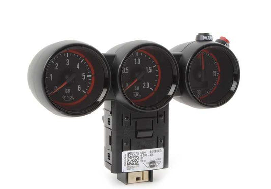 Cuadro de instrumentos Chrono Pack OEM 62106818799 para MINI F55 (Cooper, Cooper S, Cooper D), F56 (Cooper, Cooper S), F57 (Cooper, Cooper S). Original MINI.