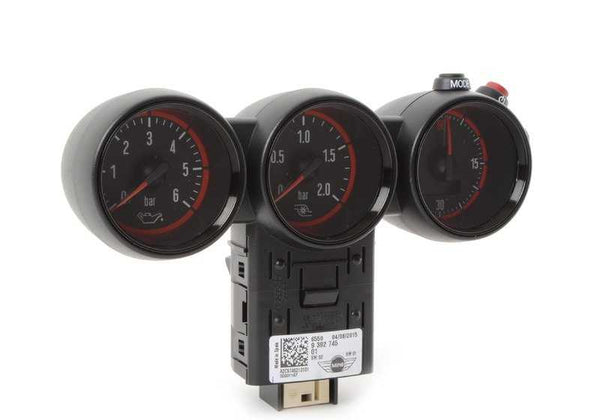 Cuadro de instrumentos Chrono Pack OEM 62106818799 para MINI F55 (Cooper, Cooper S, Cooper D), F56 (Cooper, Cooper S), F57 (Cooper, Cooper S). Original MINI.