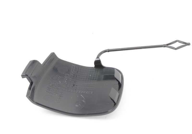 Tapa gancho de remolque OEM 51117337796 para MINI F55, F56, F57. Compatible con versiones Cooper, Cooper S, Cooper D. Original MINI.