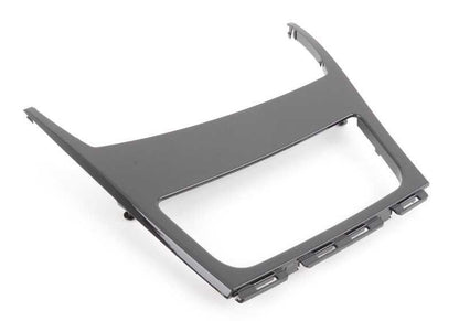 Capa/compartimento para cinzeiro preto brilhante para BMW Série 1 E81, E82, E87N, E88 (OEM 51169121712). BMW originais.