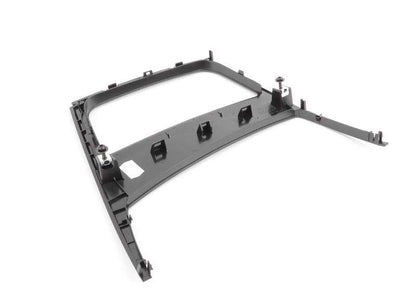 Capa/compartimento para cinzeiro preto brilhante para BMW Série 1 E81, E82, E87N, E88 (OEM 51169121712). BMW originais.