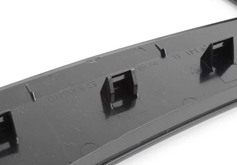 Capa/compartimento para cinzeiro preto brilhante para BMW Série 1 E81, E82, E87N, E88 (OEM 51169121712). BMW originais.