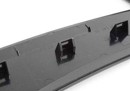 Capa/compartimento para cinzeiro preto brilhante para BMW Série 1 E81, E82, E87N, E88 (OEM 51169121712). BMW originais.