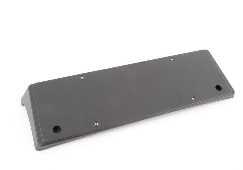 Soporte para matrícula OEM 51118050334 para BMW F06, F12, F13. Original BMW.