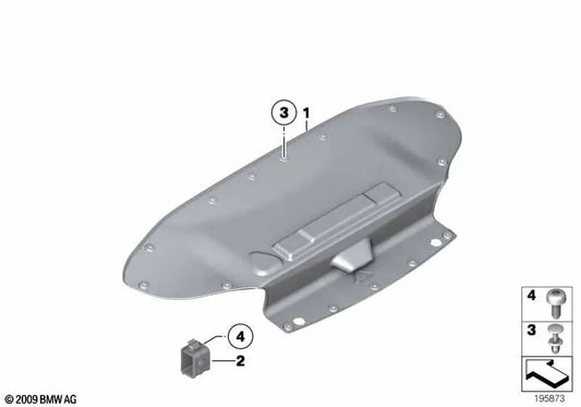 Parafuso de cabeça arredondada para BMW Z4 E89 (OEM 07147203052). BMW original