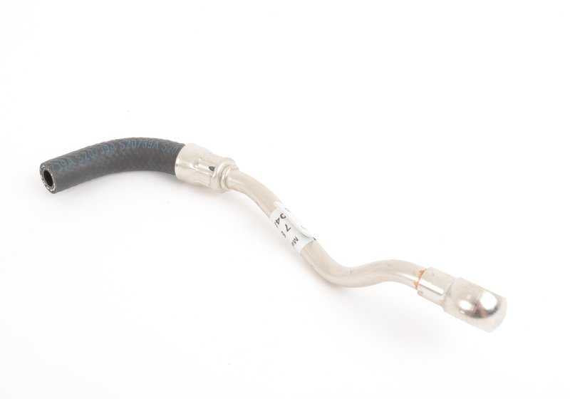 OEM gas pressure sensor tube 13627812806 for BMW E90, E90N, E70, E70N. Original BMW.