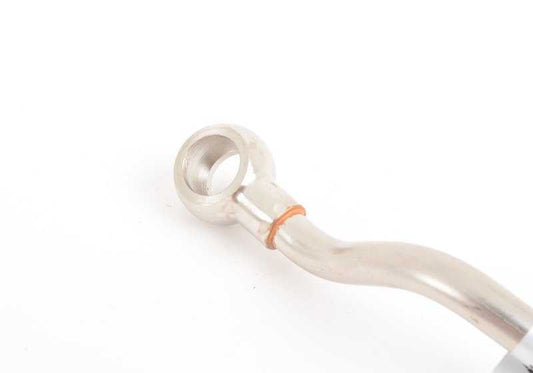 OEM gas pressure sensor tube 13627812806 for BMW E90, E90N, E70, E70N. Original BMW.