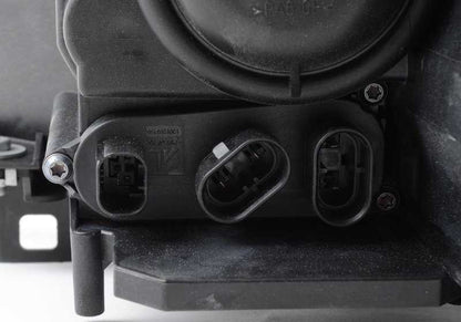 Faro delantero derecho Bi-Xenón OEM 63127165950 para BMW E46 (todos los modelos compatibles). Original BMW.