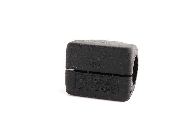 Cojinete de goma para estabilizador OEM 33551094551 compatible con BMW E36, E46, Z3, E85, E86, E89. Original BMW.