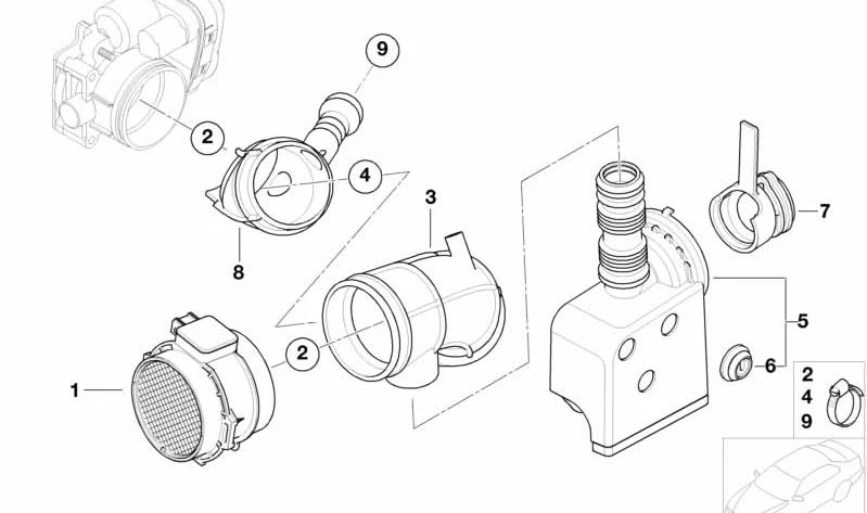 Abrazadera de tubo OEM 07129952131 para BMW E81, E82, E87, E88, F20, F21, F87, E21, E30, E36, E46, E90, E91, E92, E93, F30, F31, F80, F82, F83, E12, E28, E34, E39, E60, E61, F90, E24, E23, E32, E38, E65, E66, G12, F91, F92, F93, E84, E83, E70, F85, E